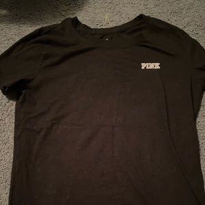 black (pink) shirt